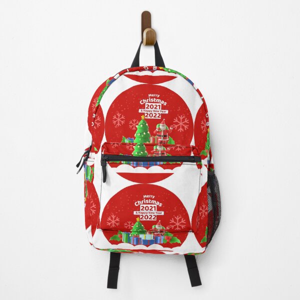 Item preview, Merry Christmas 2021 & Happy new year Eve 2022 Calebration /Christmas Trees Snowflakes Santa party gifts designed and sold by ZaqGum.
