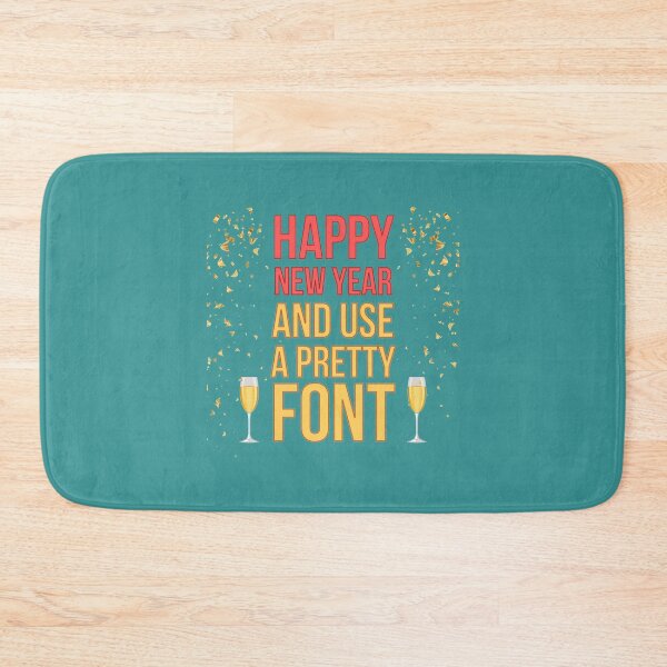 Item preview, Happy new year and use a nice font- Happy New Year   designed and sold by XTEELAB.