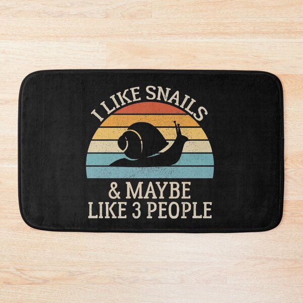 Item preview, I Like Snails and Maybe Like 3 People, Gift For Snail Lover designed and sold by AEOPIN.