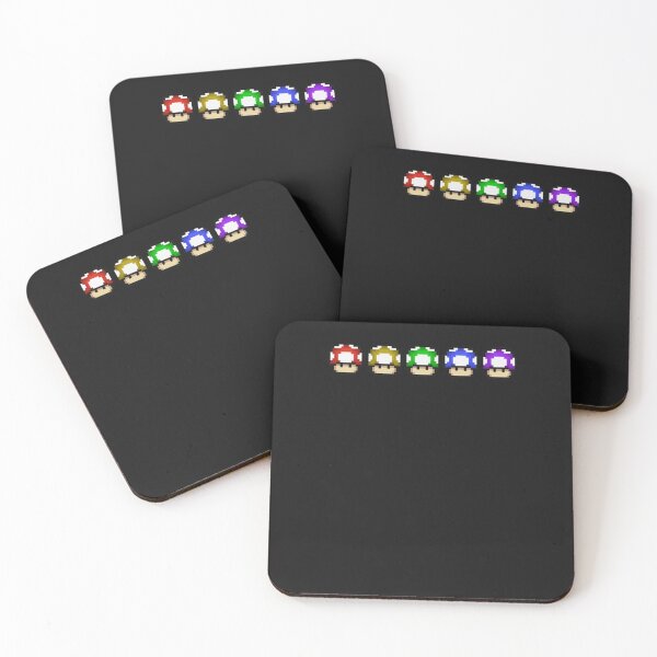 Item preview, Coloured Mushrooms   designed and sold by MadebyBoutique.