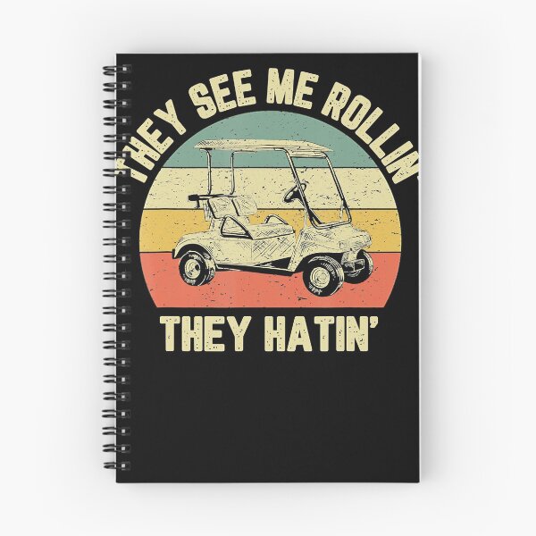 Item preview, Golf Cart See Me Rollin They Hatin Golf Humor designed and sold by SethFrancis37.