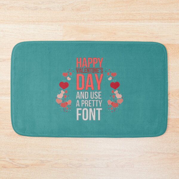 Item preview, Happy Valentine_s day and use a nice font- Valentine_s day   designed and sold by XTEELAB.