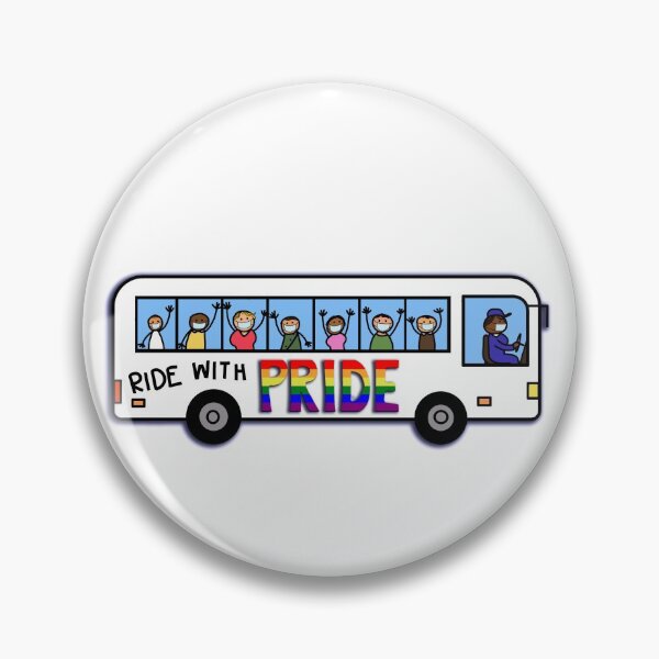 Item preview, Gay rainbow lgbtq rights freedom bus designed and sold by Nalidsa Sukprasert.
