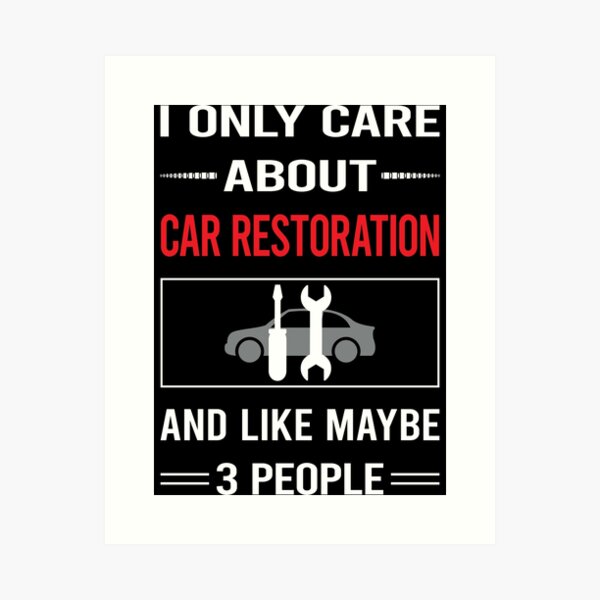 Item preview, Funny 3 People Car Restoration designed and sold by DougPoulos.