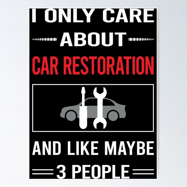 Item preview, Funny 3 People Car Restoration designed and sold by DougPoulos.