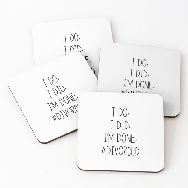 Item preview, divorce I Do I Did Im Done Divorced , funny sarcastic offended divorce saying,  christmas  gift , meme for adults designed and sold by joygift369.
