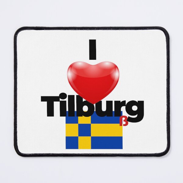 Item preview, I love Tilburg, met hart en Tilburgse vlag  designed and sold by BrabantsBeste.