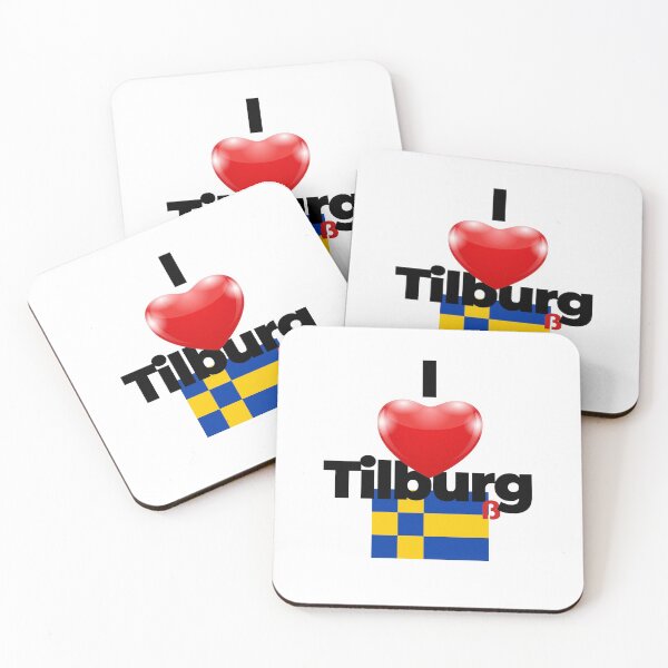 Item preview, I love Tilburg, met hart en Tilburgse vlag  designed and sold by BrabantsBeste.