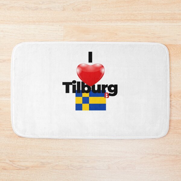 Item preview, I love Tilburg, met hart en Tilburgse vlag  designed and sold by BrabantsBeste.