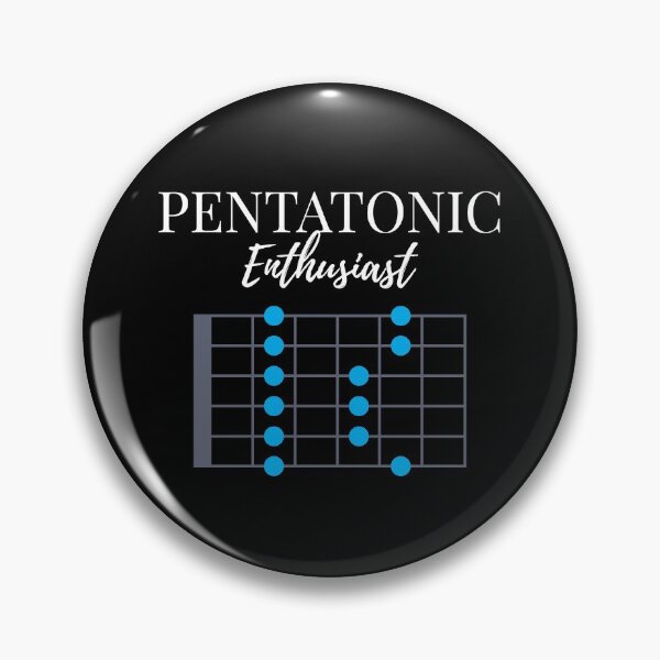 Item preview, Pentatonic Scale Enthusiast Dark Theme designed and sold by nightsworthy.