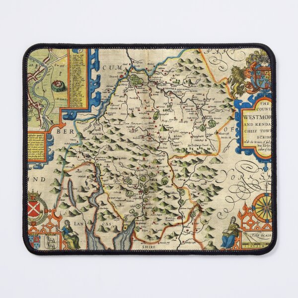 Item preview, Lake District Landscape Collection - John Speed Westmorland 1610 designed and sold by WizardsWorld.