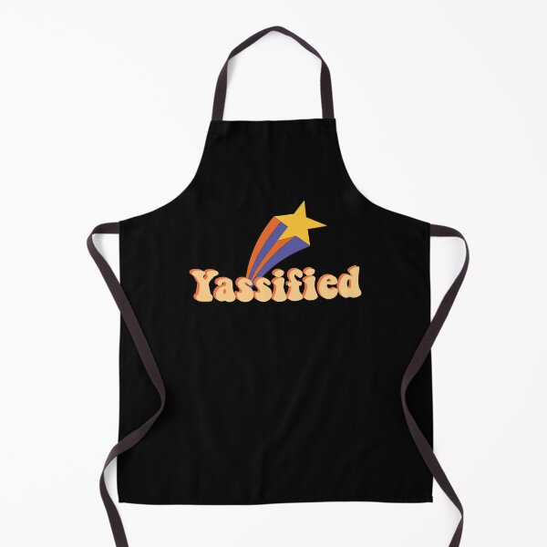 Item preview, Yassified yellow star- 70s style text designed and sold by Anxatzi.