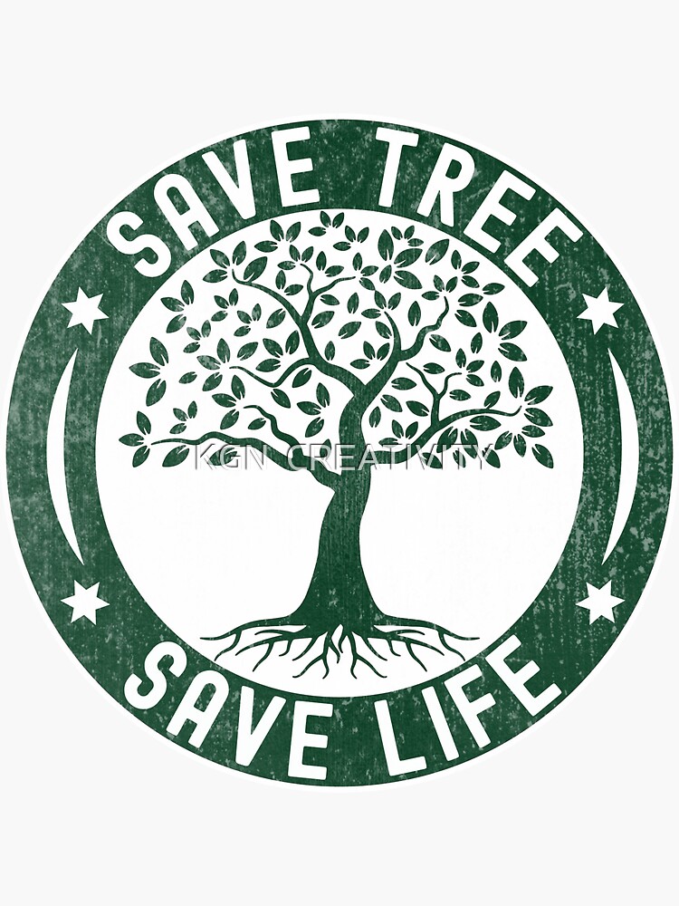 SAVE TREE AWESOME LOGO DESIGN TEMPLATE 24137489 Vector Art at Vecteezy