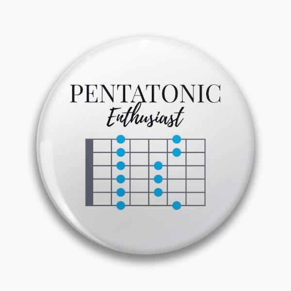 Item preview, Pentatonic Scale Enthusiast Light Theme designed and sold by nightsworthy.