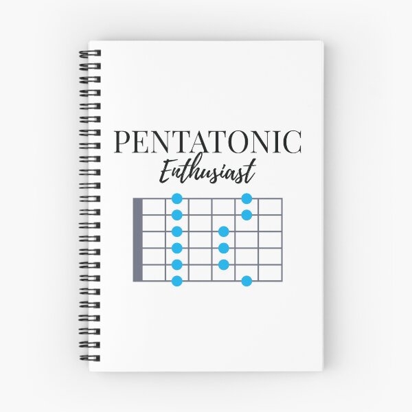 Item preview, Pentatonic Scale Enthusiast Light Theme designed and sold by nightsworthy.
