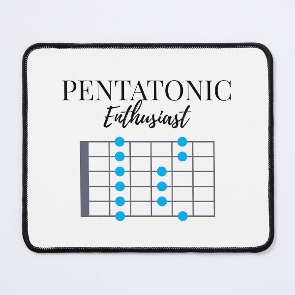 Item preview, Pentatonic Scale Enthusiast Light Theme designed and sold by nightsworthy.