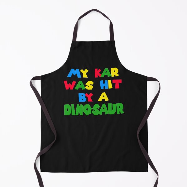 Item preview, My Kar Was Hit By A Dinosaur designed and sold by MadebyBoutique.