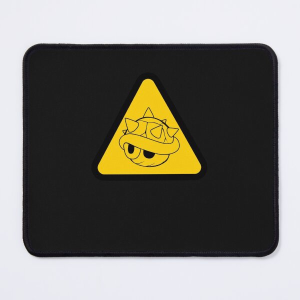 Item preview, Spiked Blue Shell Warning Road Sign   designed and sold by MadebyBoutique.