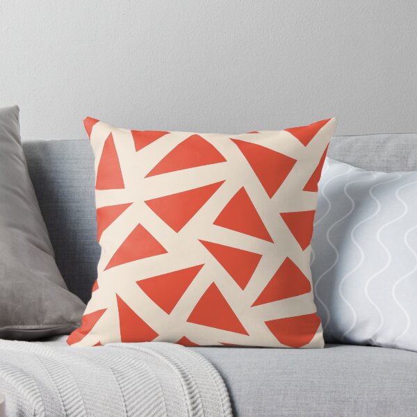 Item preview, Broken Shards in Peach and Burnt Orange designed and sold by NECHSTORE.