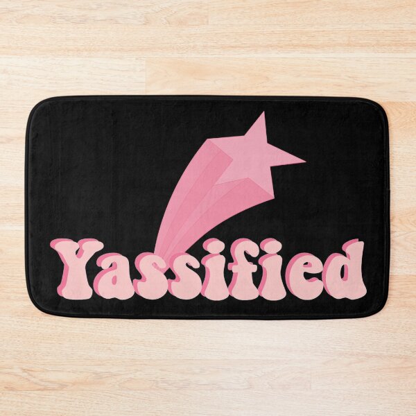 Item preview, Yassified pink star- 70s style text designed and sold by Anxatzi.