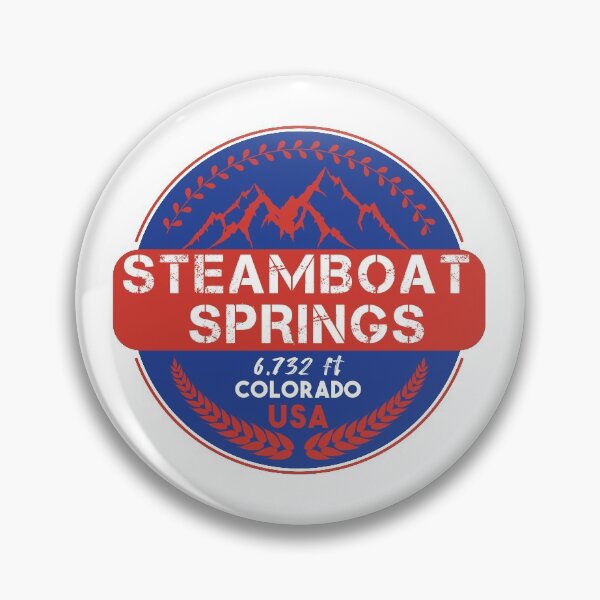Item preview, Steamboat Springs Colorado, Skiing Mountains, Skier Snowboard, 6732 ft, Winter designed and sold by KittySSmith.