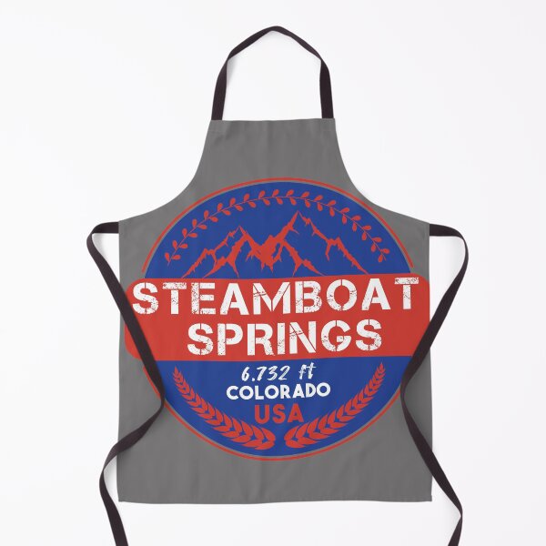 Item preview, Steamboat Springs Colorado, Skiing Mountains, Skier Snowboard, 6732 ft, Winter designed and sold by KittySSmith.