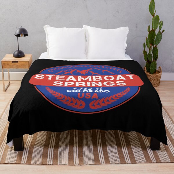 Item preview, Steamboat Springs Colorado, Skiing Mountains, Skier Snowboard, 6732 ft, Winter designed and sold by KittySSmith.