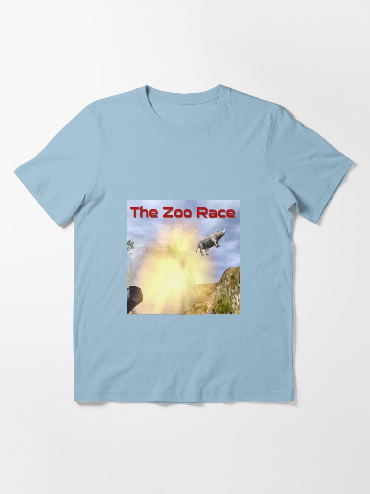 Alternate view of The Zoo Race Cannon Essential T-Shirt