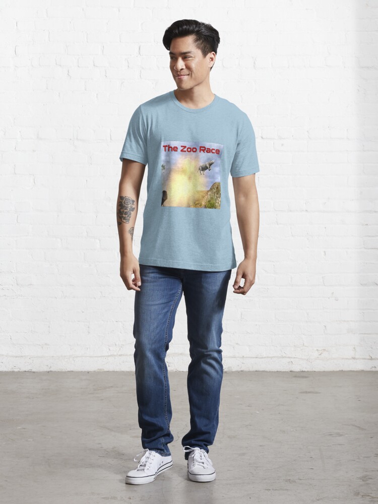 Alternate view of The Zoo Race Cannon Essential T-Shirt
