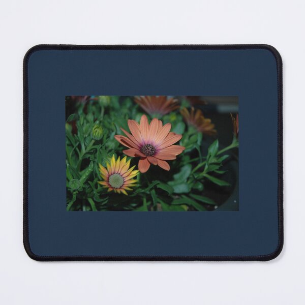 Item preview, Orange and yellow flower with green leaves designed and sold by EmardGeraldine.