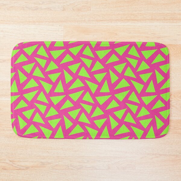 Item preview, Broken Shards in Fuchsia and Neon Green  designed and sold by NECHSTORE.
