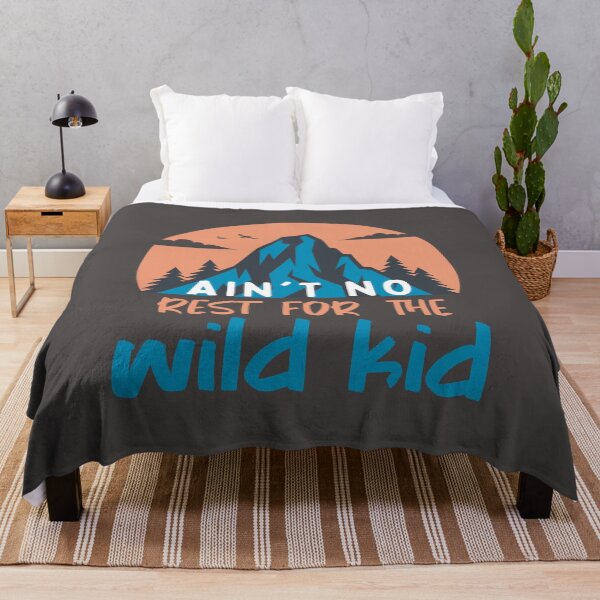 Item preview, Ain't No Rest For The Wild Kid Funny naughty kid gift designed and sold by SweetbeStore.