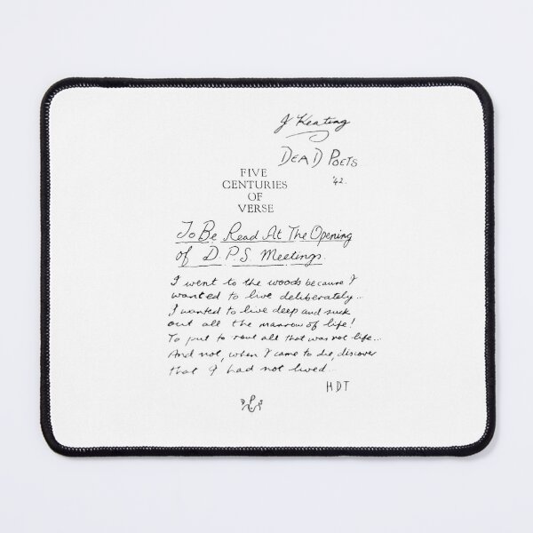 Item preview, Five Centuries of Verse Dead Poets Society designed and sold by Gothicrelics.