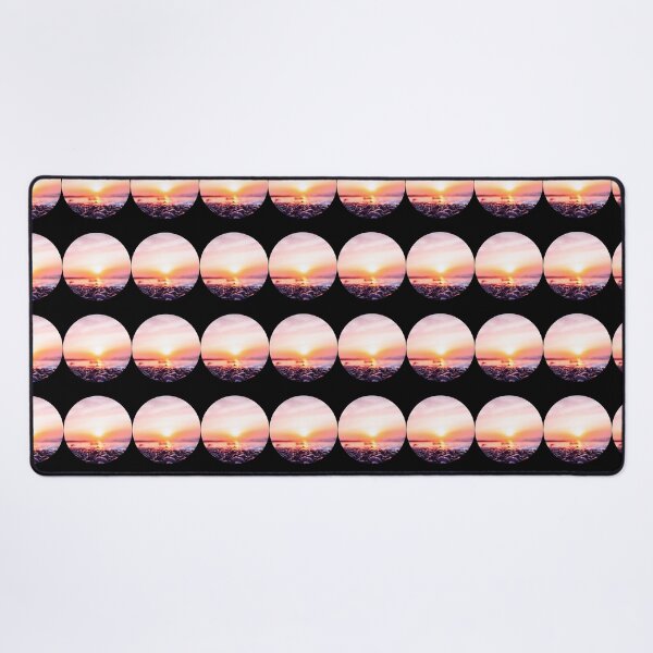 Item preview, Summer Sunset Bringing Out Shades Of Pink, Gold And Orange In The Sky, Ocean And Beach Pebbles designed and sold by EmardGeraldine.