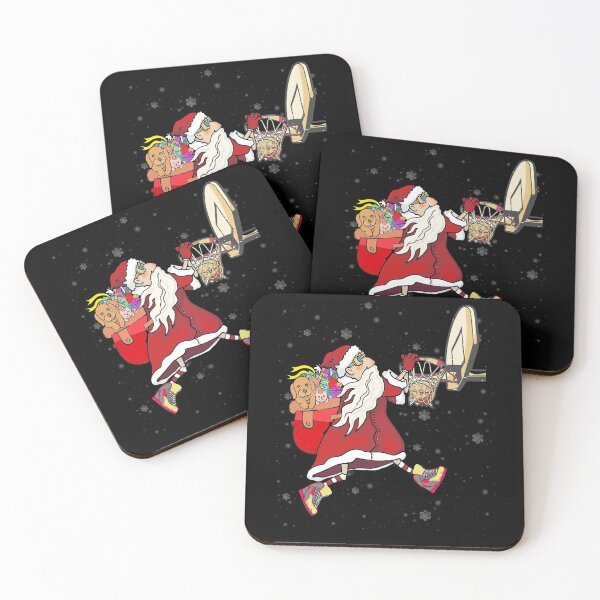 Artikelvorschau, Weihnachten Weihnachtsmann Basketball Weihnachten Pyjama Urlaub entworfen und verkauft von BaseStore.