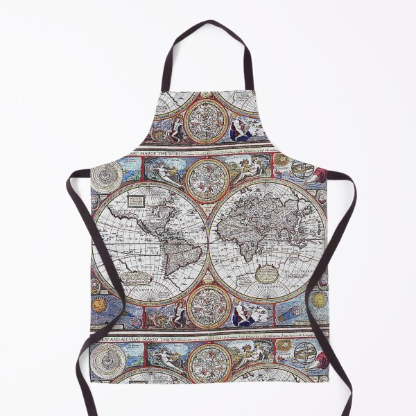 Item preview, An Old Map of the World designed and sold by Gothicrelics.