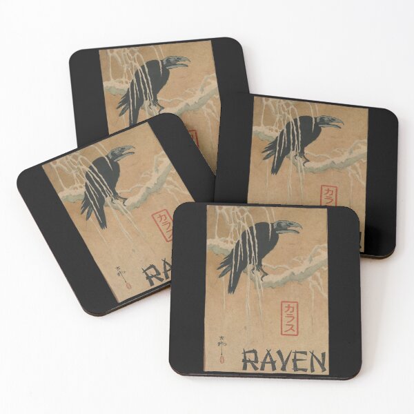 Item preview, Vintage Japanese Raven Yokai Cow Demon designed and sold by TheAplus.