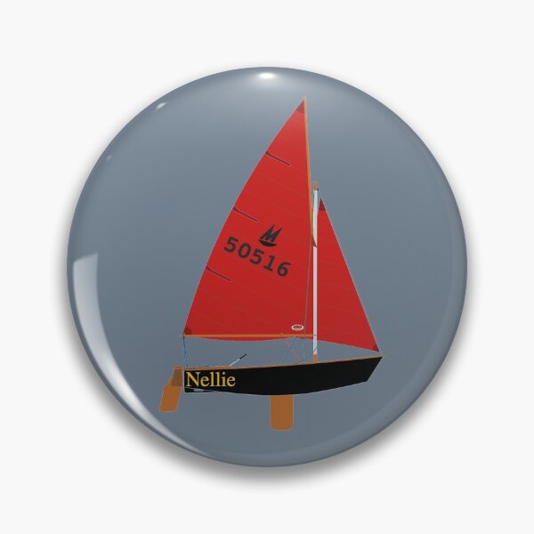 Item preview, Mirror Dinghy 50516 'Nellie' designed and sold by RedBubbleBath.