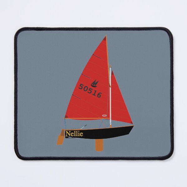 Item preview, Mirror Dinghy 50516 'Nellie' designed and sold by RedBubbleBath.