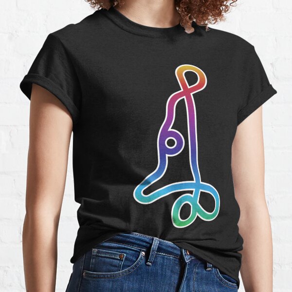 Rainbow Road Map Classic T-Shirt