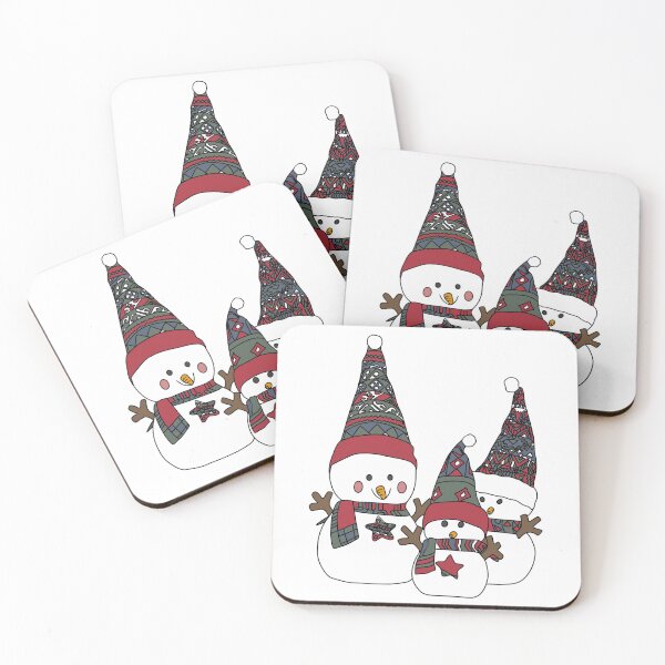Item preview, Snowman with colourful ethnic style hat designed and sold by Bella510.