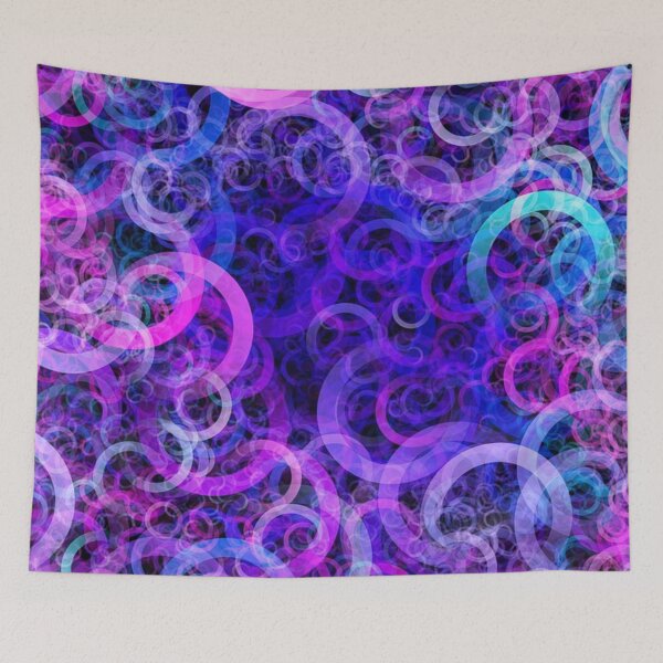 Item preview, Purple and pink smoke circles designed and sold by NoahDea.