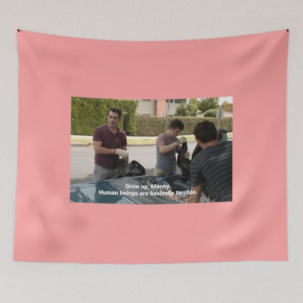 Item preview, Human beings are basically terrible Phil Dunphy Modern Family quote   designed and sold by AuerBridgette.