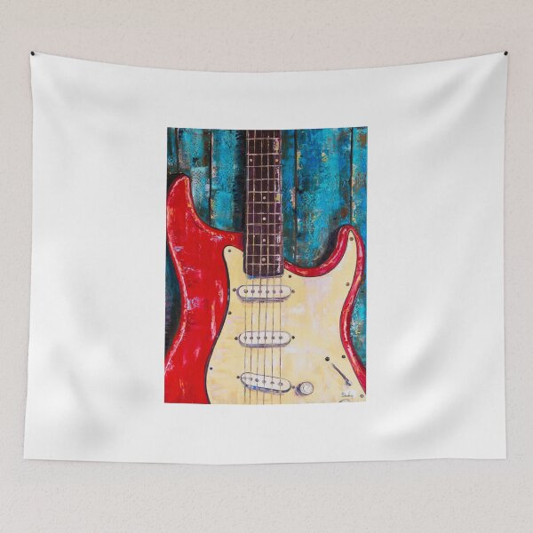 Item preview, Red Strat  designed and sold by Natalia_Shchip.