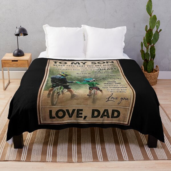 Item preview, To My Son Mountain Biking - To My Son Never Feel That You Are Alone - Mountain Biker Lovers  designed and sold by douglasNVD.