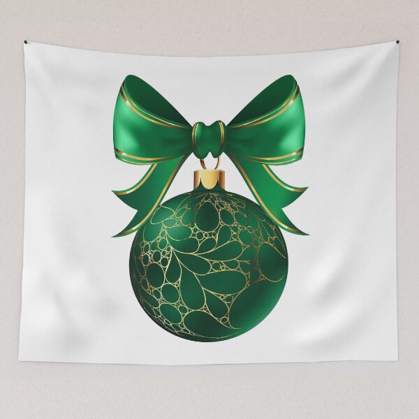 Item preview, Christmas Day | 25 Dec | Green Christmas Ball designed and sold by YI-Creations.