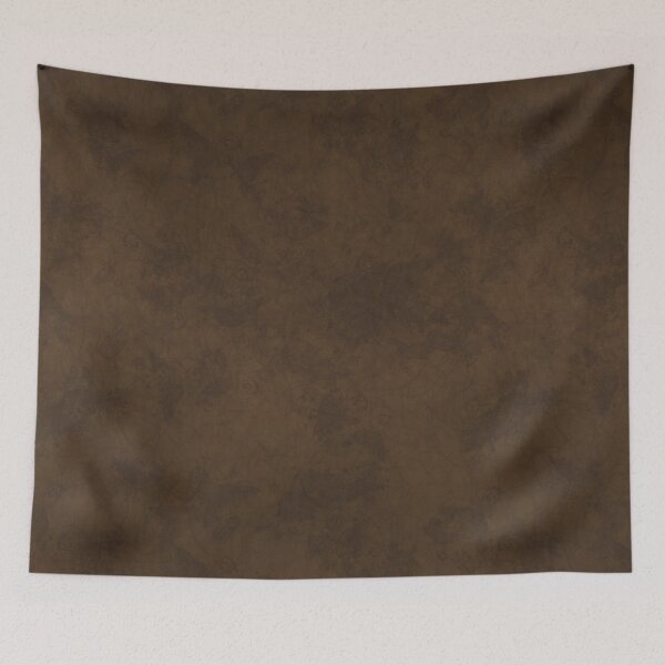 Item preview, Delicate florals and fairy wings mottled paper texture in earthy brown designed and sold by James-Cole.