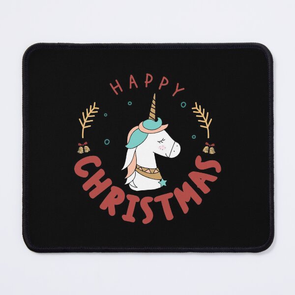 Item preview, Cute Unicorn Happy Christmas celebration cartoon, Christmas gift for girls designed and sold by SweetbeStore.