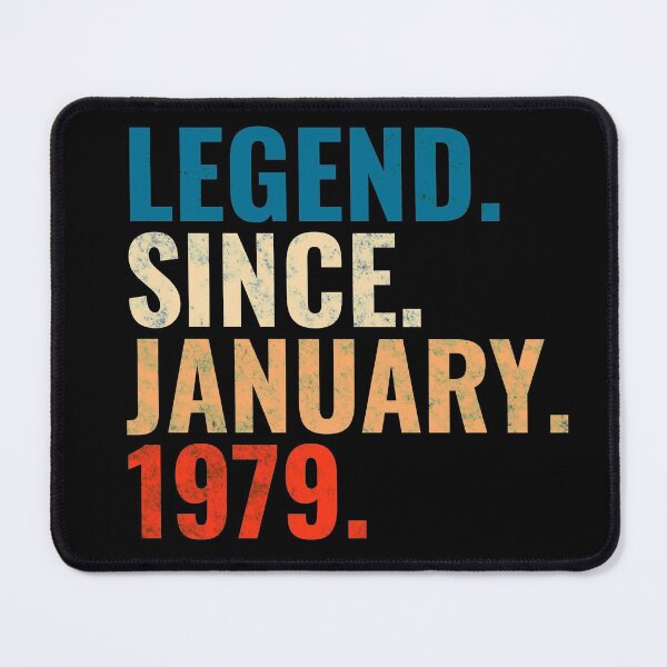 Item preview, Legend Since January 1979 Retro Vintage designed and sold by Teelogic.