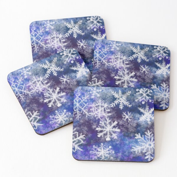 Item preview, Snowflakes in winter designed and sold by Lemontreeart63.
